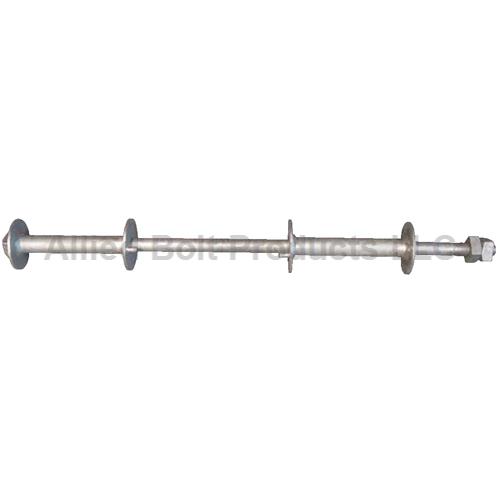 WORKING POLE STEP ASSEMBLY FOR 10" FIBERGLASS POLES